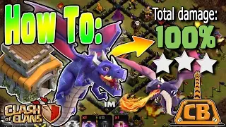 How to use TH8 Dragons! - DragLoon 3 Star Strategy - Clash of Clans TH8 War Strategy Guide