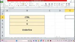 CTRL+U