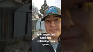 Everyone needs help from time to time reclaiming their space....even  #progessionalorganizer