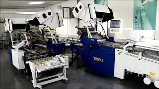 MBO T800.1 with folding unit II+III, sheet return unit and A76 delivery