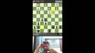 reaching 1700 Elo on chess.com | Rapid chess  #chess #chess.com #shortslive #livestream