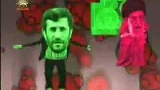 This is the peresident of IRAN (singing for BOMB)