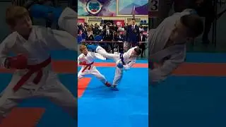 Маваши гери в голову судьи по каратэ не увидели #shorts #каратэ #орловспорт #karate #wkf
