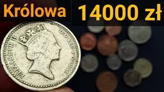 Moneta z Kr&oacute;lową warta 14000 zł Elizabeth 2, 1 funt 1983 czy New Pence 1971 wzrost ofert i cen?