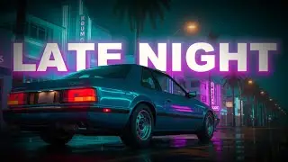 Late on the Avenue &mdash; Retro Chillwave Night Drive