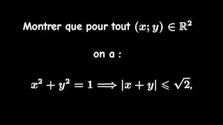 éléments de logique 1ere bac SM et EXP exercice2
