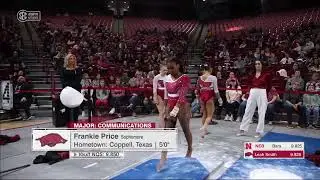 Frankie Price 9.9 Vault Arkansas vs Nebraska 3-15-24