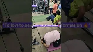 Day 49/90 💪 Shoulder & ABS Workout | Real Transformation Loading 🔥#shorts #viral#weightloss#ytshorts