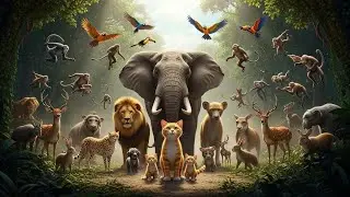 “When Animals United: Baby Elephant Rescue | An Emotional Jungle Story” 🐈 🐘 🦁