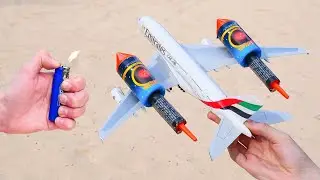 Experiment: Rocket powered Airplane!