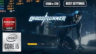Ghostrunner Gameplay | 2GB Vram GDDR5 |  i5-9400F
