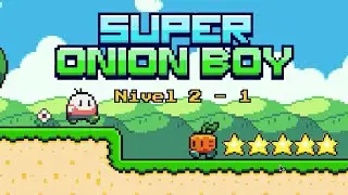 Friv・Super Onion Boy┊Nivel 2・1 [Completo 100%]・🧅🌳