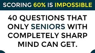 YOUR BRAIN CELLS ARE FOREVER YOUNG IF YOU CAN SCORE 9 OUT OF 40!🧠 | GK Quiz #Challenge 218
