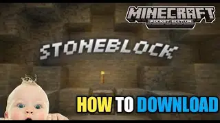 How to download stone block in Minecraft Pocket edition