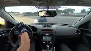 RX-8 Chasing Cars at Laguna Seca