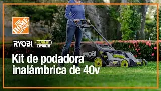 Kit de podadora inal&aacute;mbrica de 40v Ryobi