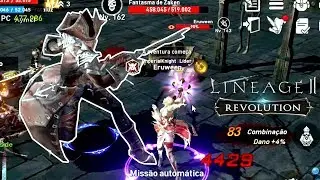 Enfrentando Zaken - Spellsinger Gameplay | Lineage 2 Revolution - Quests de Hist&oacute;ria Lv. 162