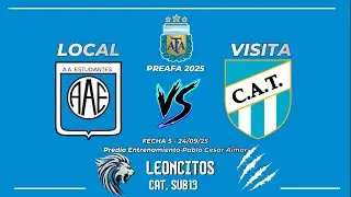 PRE-AFA 2025  Estudiantes de Rio Cuarto vs Atlético de Tucumán