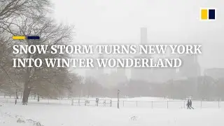 Major snowstorm drops 20cm of snow on eastern US