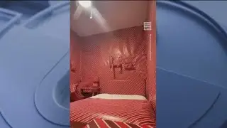 Auburn University dorm prank: Roommate gift wrap room