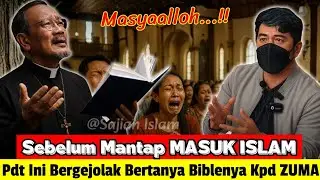 GEREJA HEBOH‼️Sebelum Masuk Islam, Pendeta Ini Bergejolak Bertanya Biblenya Kepada Bang ZUMA!
