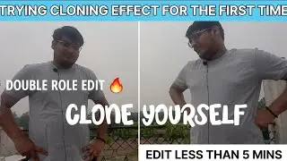 Cloning Effect For The First Time |How to  make clone effect