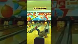 When you are too drunk to bowl #bowling #strike #straightball #shorts #drunk