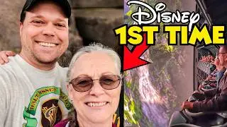 My Mom's First at Disney | Reacts to Avatar, TTA People Mover, & Christmas at Magic Kingdom!