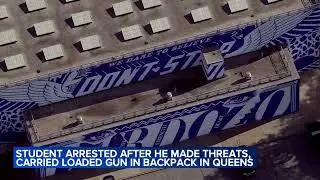 Student arrested after allegedly making threats, bringing gun to Queens school