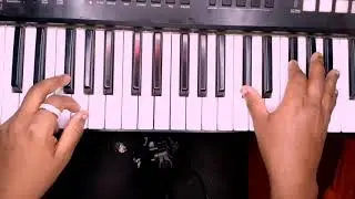 How to play mwamba mwamba yesu ndiye mwamba&Yesu baraka key of F#🔥 for beginners 