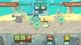 Jumping Mech and Dusk vs. Mech Dusk Plant | Axie Infinity