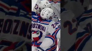 JONNY ON THE SPOT 🧹 #jonnybrodzinski #nyr #nhl #hockey #goal