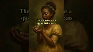 The real Tiana was a spoiled brat princess🥀 #history #disney #art #shorts