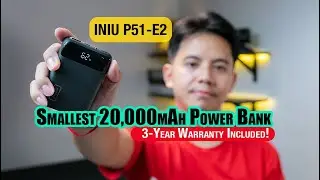 Small but Powerful 20000mAh PowerBank with 22.5W Fast Charging!