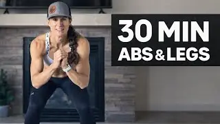 30-Min Abs & Legs Workout (No Equipment) | Core & Lower Body Sculpt at Home