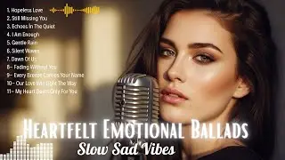 Heartfelt Emotional Ballads 💔 Slow Ballads & Romantic Heartbreak Songs