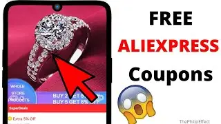 FREE Aliexpress Coins PERCENT Coupon purchase HOW? EASY | iPhone | Android | ThePhilipEffect