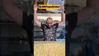 Я разрезал 10 000 пенопластовых кирпичиков, чтобы построить замок! #warhammer #dnd