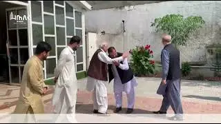 host Former Federal Interior Minister Aftab Ahmad Khan Sherpao at the HMAK