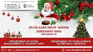 Plum Cake Fruit Mixing Ceremony