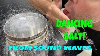 Can I Make Salt Dance With My Voice? - A Sound Wave Demo