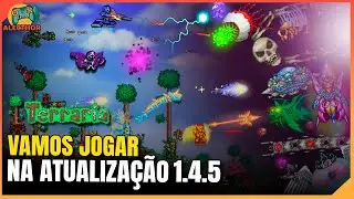 LIVE ON: Vamos Jogar a nova Atualização do Terraria 1.4.5 !exitlag !pix !discord
