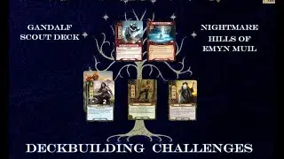 Gandalf Haldan Scout Deck vs Nightmare Hills of Emyn Muil
