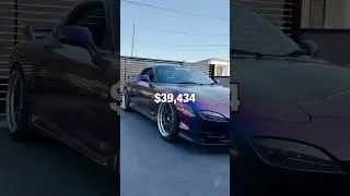 How I imported my RX-7 from Japan! #jdm #rx7 #rotary #shorts