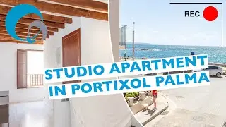 Renovated Studio Apartment Steps from the Beach in Portixol in Palma de Mallorca