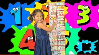 counting numbers 1-20 | 1 to 20 numbers song in english | 1-20 numbers lesson for children | 1-20
