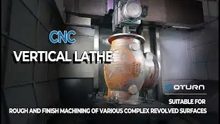 CK5116G CNC Vertical Lathe | Power & Precision for Heavy-Duty Turning #metal #cnc #machine