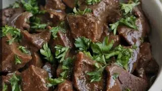 Bull meat Making process Amazing And delicious recipe | Commercial Beef Namkeen Gosht #beef #bull 