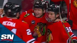 Blackhawks' Bedard Sets Up Kurashev's Tap-In To Notch Assist In Return From Injury