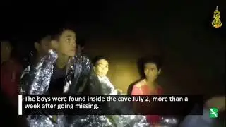 Scenes from Rescue Operation at Thai Cave